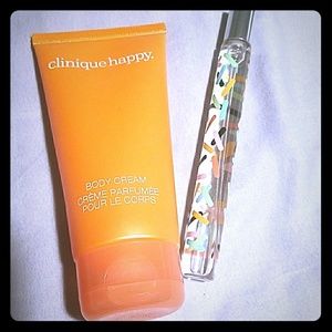 Clinque happy body cream 2.5 fl oz